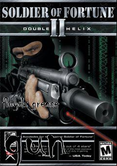 Box art for floyds grease gun
