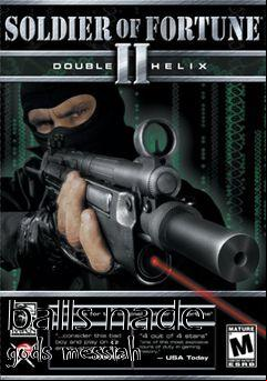 Box art for balls nade gods messiah
