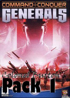 Box art for Colonel Burton Pack 1