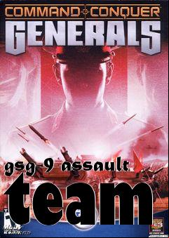 Box art for gsg-9 assault team
