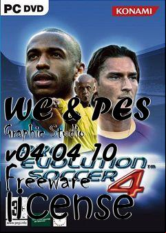 Box art for WE & PES Graphic Studio v04 04 10 Freeware license