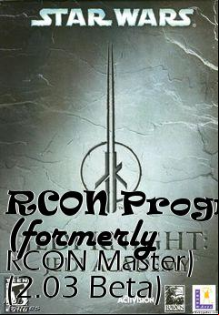 Box art for RCON Program (formerly RCON Master) (2.03 Beta)