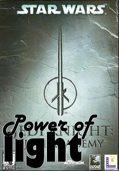 Box art for Power of light