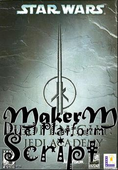 Box art for MakerMod Duel Platform Script
