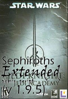 Box art for Sephiroths Extended  script (v 1.9.5)