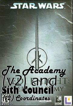 Box art for The Academy (v2) and Sith Council (v2) Coordinates