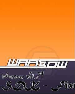 Box art for Warsow v0.21 SDK - Fixed