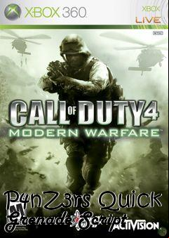 Box art for P4nZ3rs Quick Grenade Script