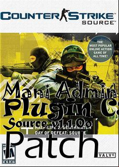 Box art for Mani  Plugin CS Source v1.1.0o Patch