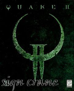 Box art for sign crane