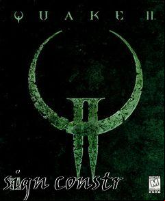 Box art for sign constr