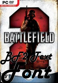 Box art for BF2 Text Font