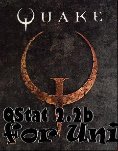 Box art for QStat 2.2b for Unix