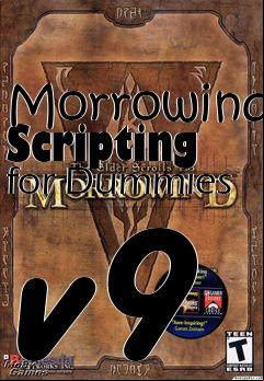 Box art for Morrowind Scripting for Dummies v9