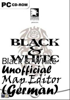 Box art for Black & White Unofficial Map Editor (German)