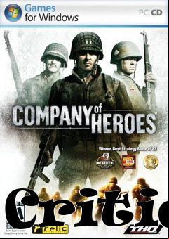 Box art for Critic