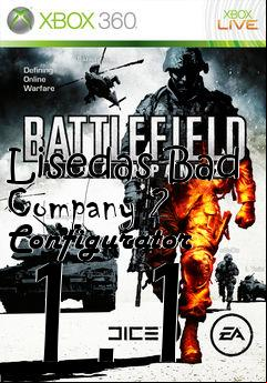 Box art for Lisedas Bad Company 2 Configurator 1.1