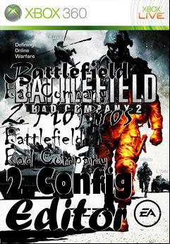 Box art for Battlefield Bad Company 2 FioPros Battlefield Bad Company 2 Config Editor
