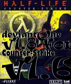 Box art for deviantOne v1.8 for Counter-Strike v1.6