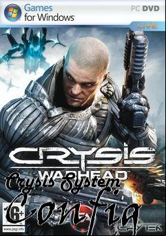 Box art for Crysis System Config