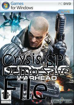 Box art for Crysis SP Demo Save File