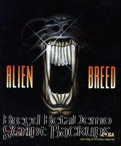 Box art for Breed BetaDemo Script Backups