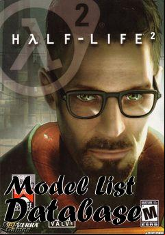 Box art for Model List Database