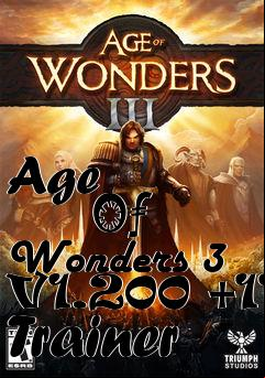 Box art for Age
            Of Wonders 3 V1.200 +11 Trainer