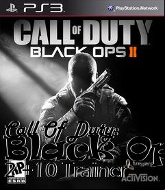 Box art for Call
Of Duty: Black Ops 2 +10 Trainer