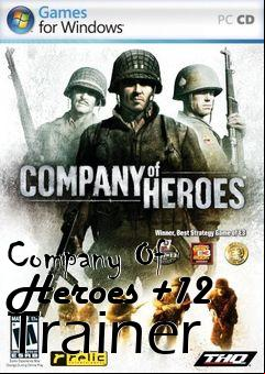 Box art for Company
Of Heroes +12 Trainer