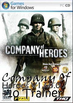 Box art for Company
Of Heroes V1.60.0 +10 Trainer