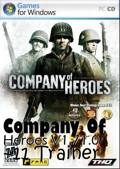 Box art for Company
Of Heroes V1.71.0 +11 Trainer