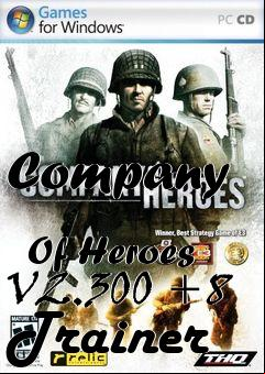 Box art for Company
            Of Heroes V2.300 +8 Trainer