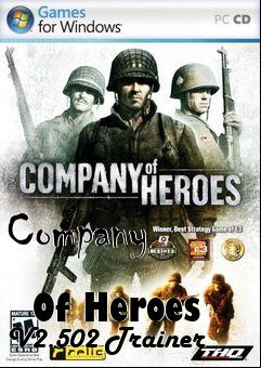 Box art for Company
            Of Heroes V2.502 Trainer