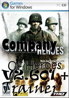 Box art for Company
            Of Heroes V2.601 +8 Trainer
