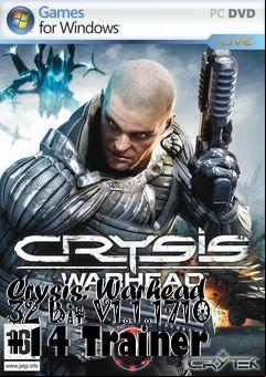 Box art for Crysis:
Warhead 32 Bit V1.1.1710 +14 Trainer