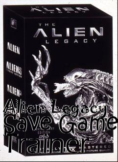 Box art for Alien Legacy Save Game Trainer