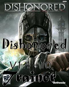 Box art for Dishonored
            V1.4 +10 Trainer