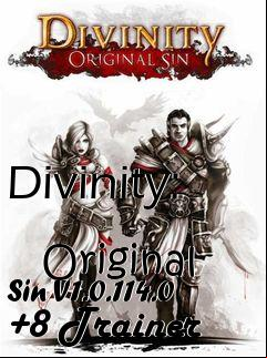 Box art for Divinity:
            Original Sin V1.0.114.0 +8 Trainer