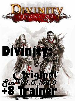 Box art for Divinity:
            Original Sin V1.0.143.0 +8 Trainer