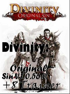 Box art for Divinity:
            Original Sin V1.0.56.0 +8 Trainer