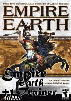 Box art for Empire
        Earth +1 Trainer