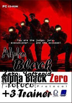 Box art for Alpha
      Black Zero: Intrepid Protocol +3 Trainer