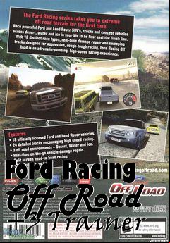 Box art for Ford
Racing Off Road +3 Trainer