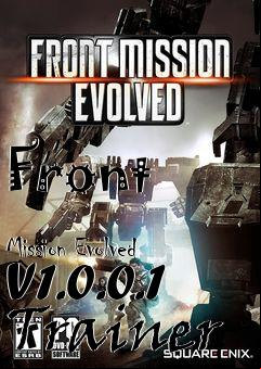 Box art for Front
            Mission Evolved V1.0.0.1 Trainer