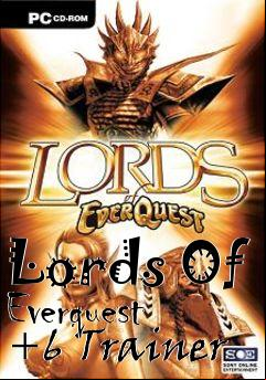 Box art for Lords
Of Everquest +6 Trainer