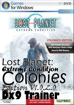 Box art for Lost
Planet: Extreme Condition Colonies Edition V1.0.2.0 Dx9 Trainer