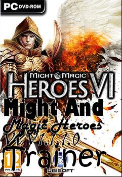 Box art for Might
And Magic Heroes Vi V1.1.1.0 Trainer