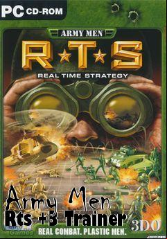 Box art for Army Men Rts +3 Trainer