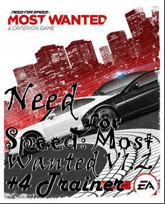 Box art for Need
            For Speed: Most Wanted V1.2 +4 Trainer